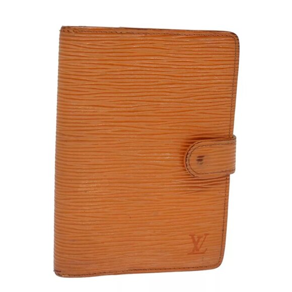 LOUIS VUITTON Epi Agenda PM Day Planner Cover Orange Mandarin - Picture 1 of 16
